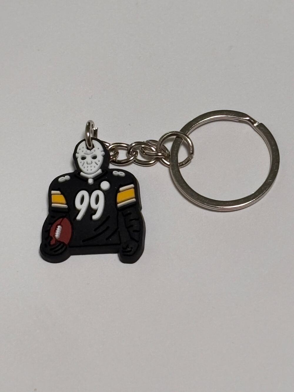 Horror Keychain Football Key Ring Chain Wallet Bag Backpack